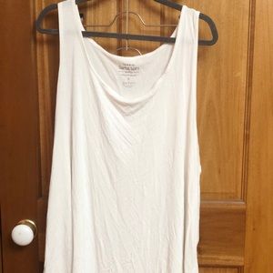 Torrid size 5 white tank top